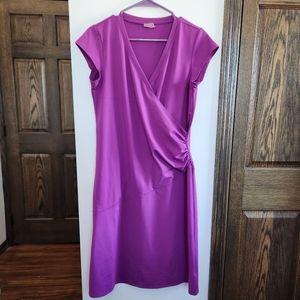 Athleta V Neck Faux Wrap Women Size M